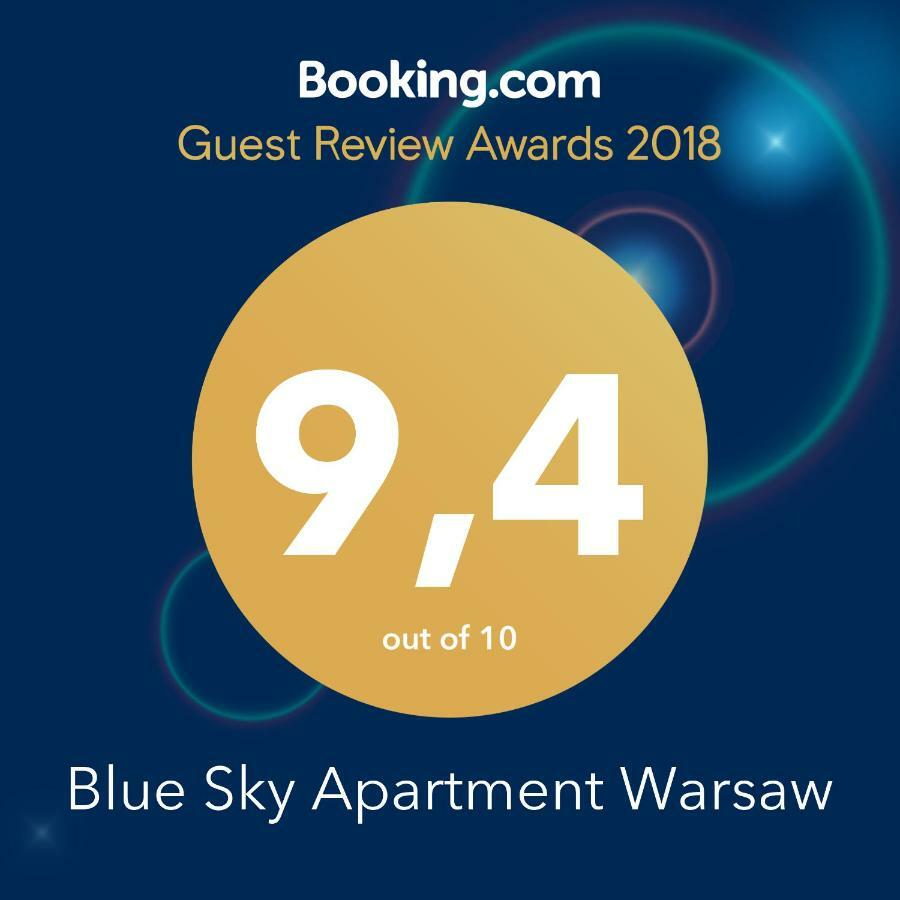 Blue Sky Apartment Varsavia Esterno foto